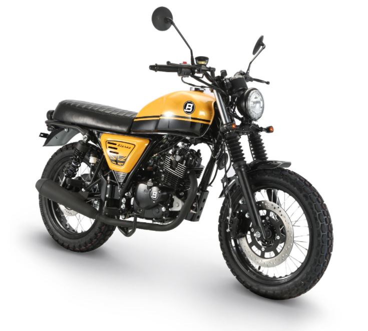 Blurock Legend 125Cc Motorcycle Euro 5 Efi In Stock – The Scooter Warehouse