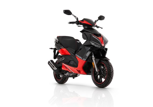 Lexmoto Diablo 50cc Scooter Euro 5 In Stock - Image 4