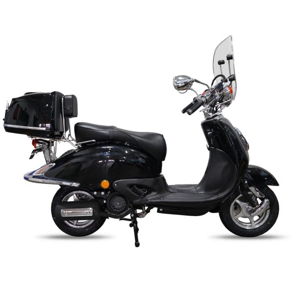 Leeway Retro 125cc In Stock With Free Colour Coded Top Box & Screen - Image 4