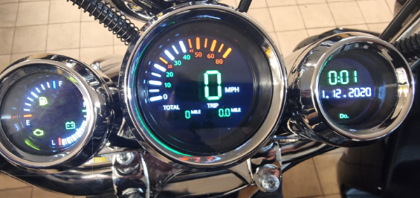 The Retro Mustang 50cc In Stock With Free Colour Coded Top Box and Screen - Image 4